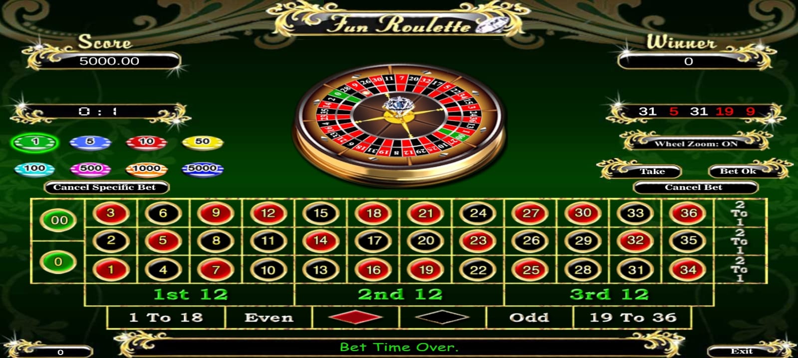 Fun Roulette